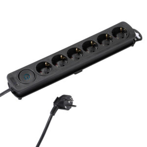 VIVANCO 6WAY ΠΟΛΥΠΡΙΖΟ SWITCH 1.4m black