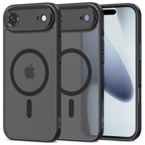 TECH-PROTECT MAGCAM MAGSAFE CASE IPHONE 17 AIR matte black backcover