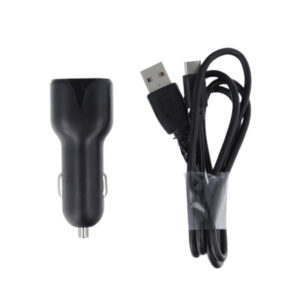 MAXLIFE CAR CHARGER MXCC-01 2.1A + DATA CABLE TYPE C black