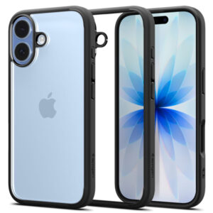 SPIGEN ULTRA HYBRID IPHONE 17 AIR matte black backcover