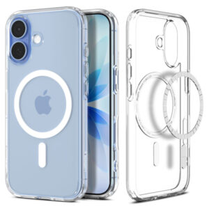 SPIGEN ULTRA HYBRID MAG IPHONE 17 clear white backcover