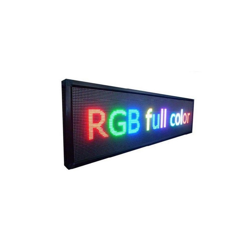Πινακίδα LED - Μονής όψης - RGB - 167cm×23cm - IP67