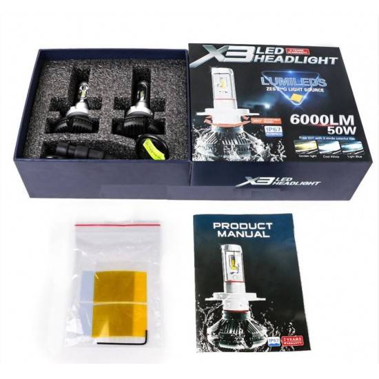 Λάμπες LED - Headlights - H3 - X3 - 239164 - Image 2
