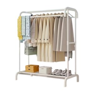 Κρεμάστρα δαπέδου με ράφι παπουτσιών - YH6805 - 114067 - White