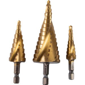 RAIDER Τρυπάνι κλιμακωτό σετ 3 Τεμ. HSS για μέταλλο Ø4-12,4-20,4-32mm 150685