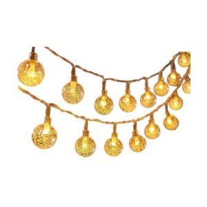 Ηλιακή γιρλάντα φωτισμού LED - Φυσαλίδα - 5m+1m - 20D - 152882 - Warm White