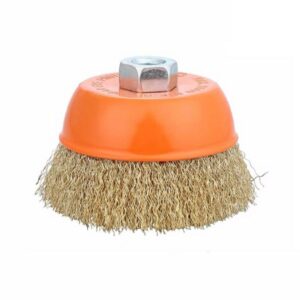 Συρματόβουρτσα πλεκτή για γωνιακό τροχό - 5""/125mm - Finder - 196595