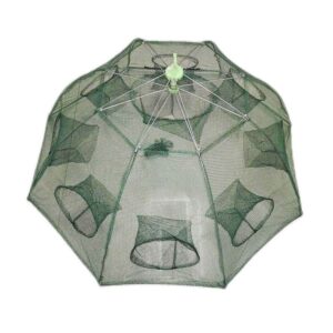 Πτυσσόμενη παγίδα ψαρέματος-κιούρτος με 8 εισόδους - 931357