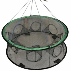 Πτυσσόμενη παγίδα ψαρέματος - Κιούρτος με 8 εισόδους - 70x26cm - 931379