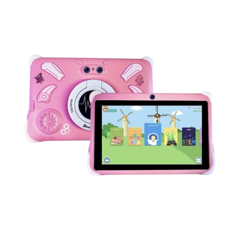 Παιδικό tablet Android με κάμερα & WiFi - T15 - 812976 - Pink