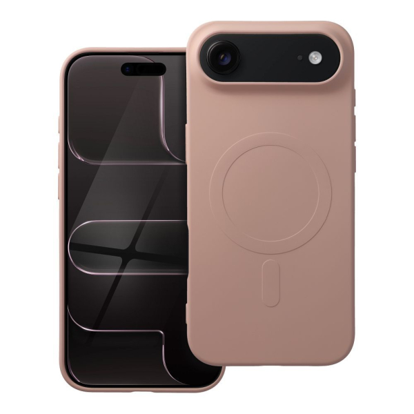 iS TPU SILICONE MAG IPHONE 17 AIR (BIG HOLE) pink backcover - Image 2