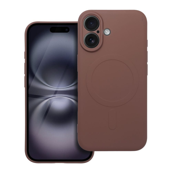 iS TPU SILICONE MAG IPHONE 17 brown backcover - Image 2