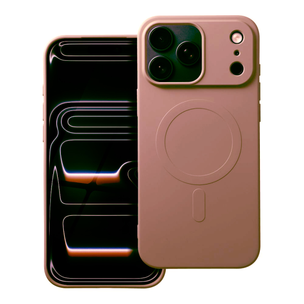 iS TPU SILICONE MAG IPHONE 17 PRO brown backcover - Image 2