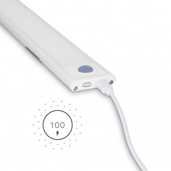 KSIX SOPHIA LED LIGHT WITH SENSOR 30cm white - Image 2