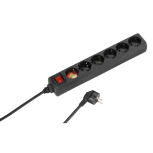 VIVANCO 6WAY ΠΟΛΥΠΡΙΖΟ SWITCH 1.4m black