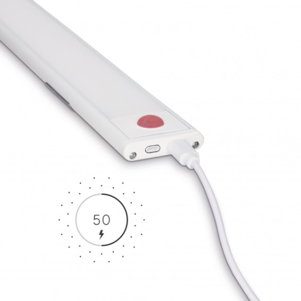 KSIX SOPHIA LED LIGHT WITH SENSOR 30cm white - Image 3