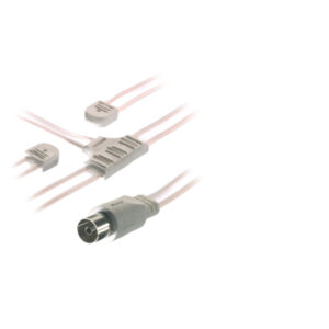 VIVANCO FM ANTENNA 75ohm 0.5m COAX SOCKET