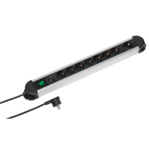 VIVANCO 8WAY (8XSchuko) ΠΟΛΥΠΡΙΖΟ 2m black