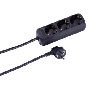 VIVANCO 3WAY (3 X Schuko) ΠΟΛΥΠΡΙΖΟ 5m black