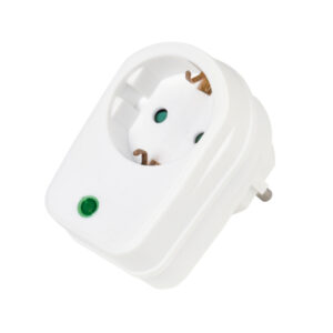 VIVANCO ADAPTER SCHUKO WITH SURGE PROTECTION