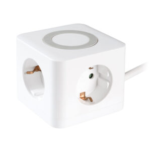 VIVANCO CUBE POWER STRIP WITH 3X SCHUKO SOCKETS + 2X USB + 1X TYPE C 1.4m
