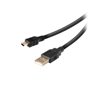 VIVANCO DATA CABLE USB 2.0 TO MINI USB 1.8m black