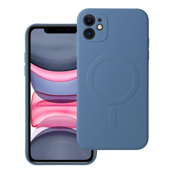 iS TPU SILICONE MAG IPHONE 11 blue backcover - Image 2