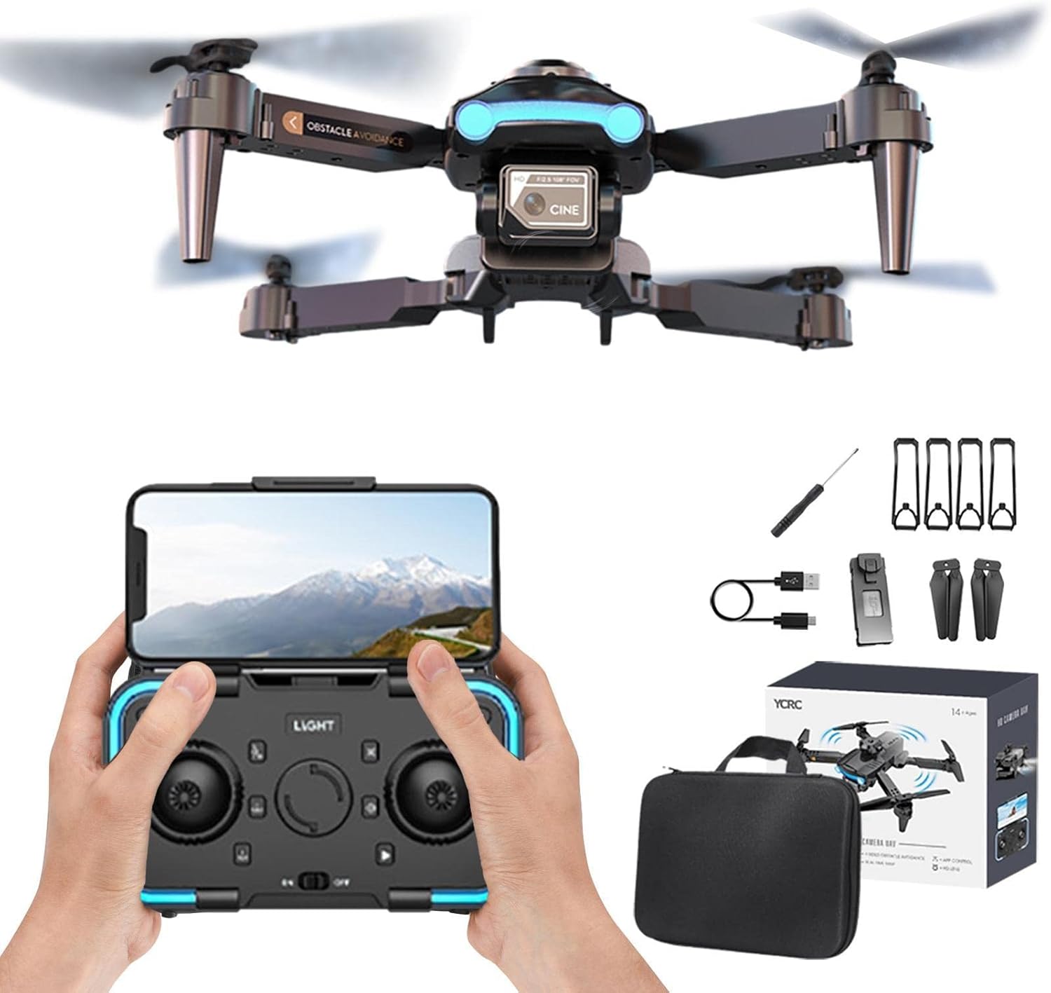 Παιδικό Drone με κάμερα - F187 - 480P - 2.4G - 218113 - Image 2