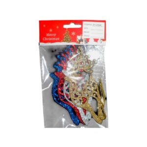 Σετ Χριστουγεννιάτικα στολίδια - 14cm - 4pcs - 230461