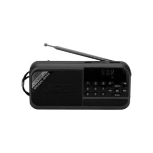 Επαναφορτιζόμενο ραδιόφωνο - PR-798 - 241328 - Black