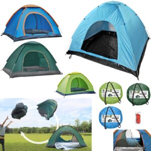 Σκηνή pop up 4 Ατόμων 2 Πόρτες 2x2x1,30m SummerTiempo 62700