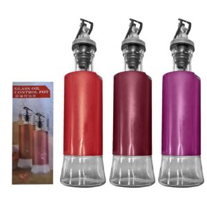 Δοχείο Λαδιού Γυάλινο με Επικάλυψη 25x6,5cm Homie 1002090