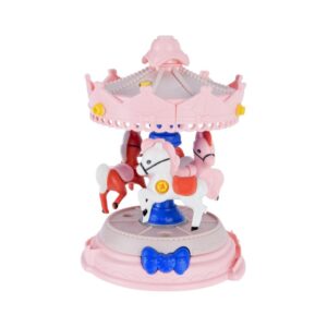 Καρουζέλ με χειροκίνητη περιστροφή - 1122 - 917409 - Pink