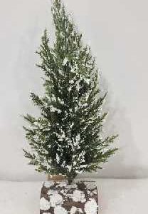 Χριστουγεννιάτικο επιτραπέζιο διακοσμητικό δεντράκι - YY24XS-XRC-032 - 30cm - 715118