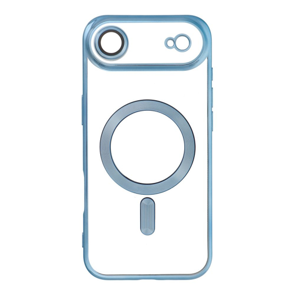 iS TPU MAG ELECTRO IPHONE 17 AIR trans blue backcover - Image 2