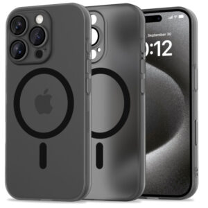 TECH-PROTECT MAGSLIM CASE IPHONE 16 PRO MAX matte black backcover