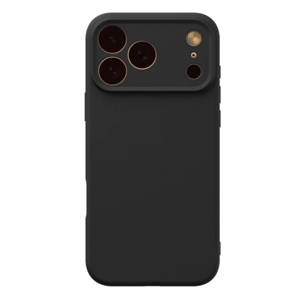 SILICONE BACK BOX IPHONE 17 PRO black backcover