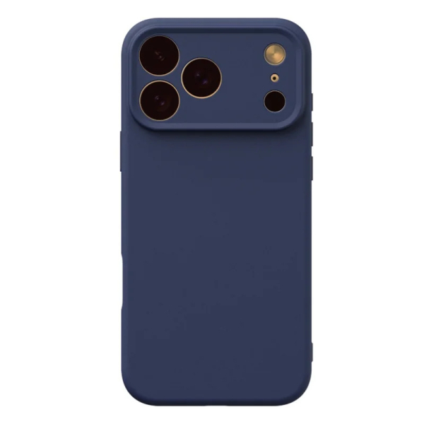 SILICONE BACK BOX IPHONE 17 PRO blue backcover