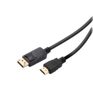 VIVANCO 4K HDMI CABLE to DISPLAY PORT GOLD 1.5m