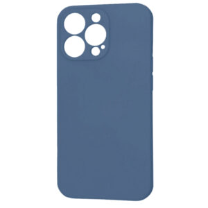 SILICONE BACK BOX IPHONE 16 PRO MAX blue backcover