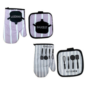 Σετ γάντι κουζίνας με πιάστρα
