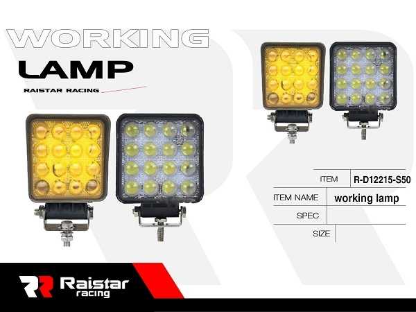 Προβολέας οχημάτων LED - R-D12215-S50 - 110571 - Image 2