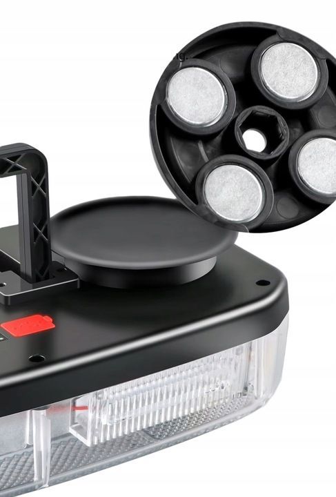 Ασύρματος φάρος οχημάτων Strobe & προβολέας έκτακτης ανάγκης με μαγνητική βάση - 1108914 - 110850 - Image 4