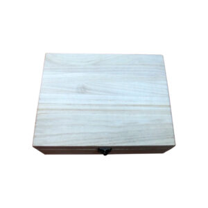 Αλουστράριστο ξύλινο κουτί