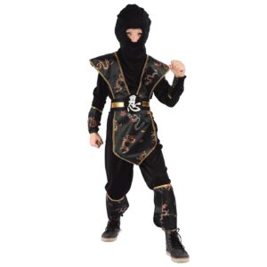Στολή Παιδική Χρυσός Νίντζα  Carnavalista 232116