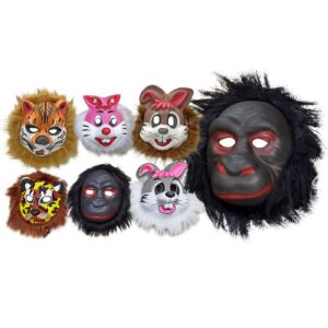 Μάσκα Άγρια ζώα με Μαλλιά  Carnavalista 232418