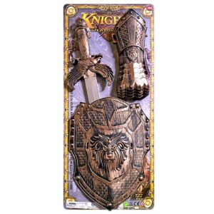 Σετ Ιππότη 3 τεμ 56x25cm Carnavalista 232576