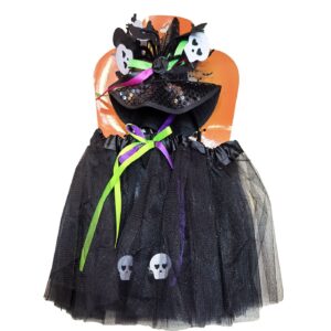Σετ Αμφίεσης Μάγισσα Νεκροκεφαλές  Carnavalista 232667