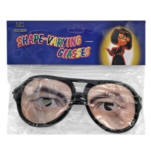 Γυαλιά Οβάλ Ζωγραφισμένα Μάτια 14x5cm Carnavalista 23592