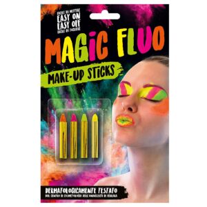 Μολύβια Βαφής Προσώπου Φωσφοριζέ σετ=4 τεμ  C.T. 9446